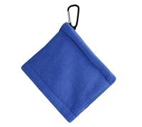 iplusmile Serviette de Golf Microfibre Ultra-Douce Bleue, Nettoyage Balle et Club, Serviette de Sport Portable, Absorbante et Légère, Accessoire Indispensable pour Golf en Extérieur