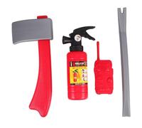iplusmile Set Accessoires Pompier Garçon Fille Plastique Premium Outils de Jeu Extincteur à Eau Lance Incendie Ludique pour Filles et Garçons Éducatif de Rôle pour Activités Plein Air