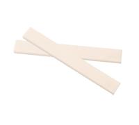 iplusmile Set de 2 Selles en Os Vierge pour Ukulélé et Banjo, Dimensions 80x11x3mm, Légères et Offrant une Clarté Sonore Optimale