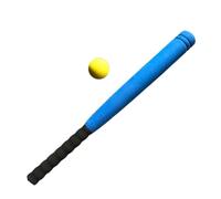 iplusmile Set de Baseball pour Garçon Fille avec Batte Bleue et Balle Mousse Entraînement pour Améliorer la Coordination Compétences Au Bâton Adapté Aux Tout-Petits pour Jeux Plein Air