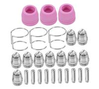 iplusmile Set de consommables plasma pour découpeur - Buses électrodes supports durables compatibles machines plasma