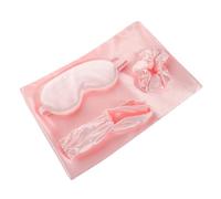iplusmile Set Demoiselle Soie de Sommeil Lumière avec Bandeau et Accessoires Confortables pour Mariage et Nuit Paisible