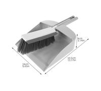 iplusmile Set Mini Balayette et Pelle à Poussière Compacte pour Nettoyage Intérieur Brosse pour Voiture et Bureau Accessoire Pratique pour Poussière et Débris