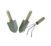 iplusmile Set Outils de Jardinage Multifonctionnels Pelle Petite Pelle Râteau à Dents pour Creuser Désherber et Entretenir Vos Plantes