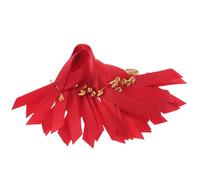 iplusmile Sidaction Lot de 200 Épingles à Ruban Rouge pour Décorations de Fierté et Sensibilisation la Santé du Sein, Broches Légères en Chinlon pour Collectes de Fonds