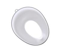 iplusmile Siège de Toilette pour Garçon et Filles et Tout-petits Blanc Antidébordement Amovible en Plastique pour Apprentissage Propreté et Voyage, Siège Portable pour Bébé,