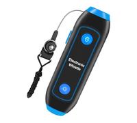 iplusmile Sifflet Électronique Arbitre Multifonction avec Lampe LED Sos Sifflet Main sans Contact pour Entraîneurs Enseignants Camping et Sécurité Extérieure Livré avec Lanière Bleue sans