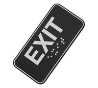 iplusmile Sortie Autocollante Auto Adhésive pour Lieux Publics Indication de Cas Urgence Design Visibilité Installation de Sortie pour Prévention Accidents