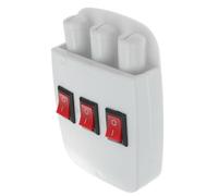 iplusmile Source Pédagogique Plastique Lumineuse Blanc pour Trois en à Fils Démonstration Visuelle du Principe Réflexion Lumière, Outil Simple de pour e Physique