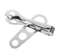 iplusmile Spaghetti Server Utensil Set Acier Inoxydable Multifonction avec Pince et Doseur pour Contrôle des Portions Ustensile de Service pour Pâtes et Spaghettis Outil Polyvalent pour