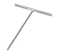 iplusmile Spatule Crêpe Acier Inoxydable T Forme Étaleur Pâte Crêpière Robuste et Ergonomique Accessoire Cuisine pour Maison et Professionnels