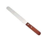 iplusmile Spatule Épilation Acier Inoxydable à Manche Bois Burrs Couteau Épiler Droit pour Retrait de Cire et Épilation Facile
