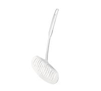 iplusmile Spatule Poisson Inox Large avec Fentes Ustensile Cuisine Professionnel Flexible pour Poisson Frit Steak Œufs et Tourneur Drainant Polyvalent pour Maison et Restaurant