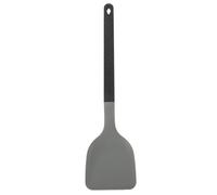 iplusmile Spatule Silicone Alimentaire Noire Résistance Haute Température Ustensile Cuisine Antiadhésif Manche Long Ergonomique pour Wok et Poêle