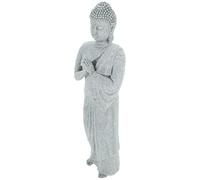 iplusmile Statue de Bouddha en Pierre de Sable Verte pour Aquarium, Décoration Traditionnelle Chinoise, Statuette Décorative Compacte pour Paysage Aquatique et Ornements D’intérieur