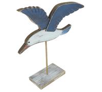 iplusmile Statue de Vintage Style Méditerranéen Décoration Côtière pour Centre de Table Bureau Mariage Fête Ornement Oiseau Réaliste