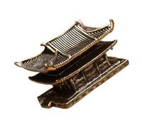 iplusmile Statue en Laiton Décoration De Pavillon Ornement De Jardin Zen Asiatique Article De Jardin Zen Miniature pour La Maison