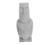 iplusmile Statue Moai Décor Antique pour Aquarium Figurine Décoration de Bureau et Jardin Détails Soignés