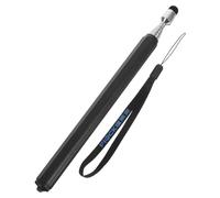 iplusmile Stylo Enseignant Pointeur Rétractable De Pointeur Télescopique pour Enseignants Pointeur Enseignant Rétractable Pointeur De Classe Acier Inoxydable Black