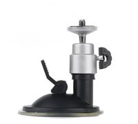 iplusmile Support 1/4, Rotule 360°, pour Caméra de Voiture à Ventouse | Plastique Dur et Caoutchouc, Fixation Stable sur Pare-brise, Vitre ou Tableau de Bord, Argenté Couleur Aléatoire