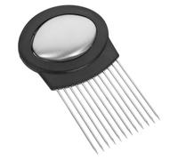 iplusmile Support à Inoxydable Multifonction Éminceur Légumes Sécurisé avec Poignée Antidérapante Trancheur pour Fruits Pommes de Terre et Oignons Assistant de Cuisine et Facile à Nettoyer
