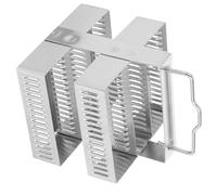 iplusmile Support à Teindre Multifonction en Acier Inoxydable Structure Stable, 30-positions pour Instruments de Laboratoire et Usage en Laboratoire