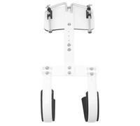 iplusmile Support Caisse Claire Aluminium Réglable Harnais Tambour Marche Confort pour Percussion