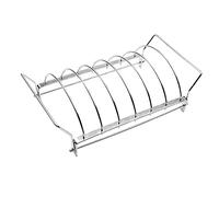 iplusmile Support de Barbecue Pliable Inoxydable Accessoire de Camping Compact pour Grill pour Viande Extérieur