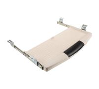 iplusmile Support de Clavier Coulissant sous Bureau en Plastique Abs et Fer, Plateau Extensible Facile à Installer, Tiroir à Clavier Résistant aux Rayures pour Bureau et Maison