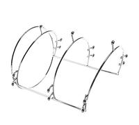 iplusmile Support De La Couronne De Mariée Fille Bandeau De La Mariée Affichage De La Couronne De Cheveux À Plusieurs Niveaux Support De Bande Stand Pendaison Silver Métal