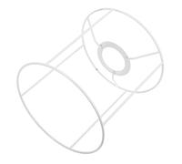 iplusmile Support de lampe en fer avec douille E27, armature cage 18x18x18 cm pour bricolage, lampe suspendue ou éclairage de bureau