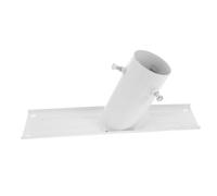 iplusmile Support de Panneau Solaire Réglable Fer pour Lampe Solaire de Rue Kit de Montage Robuste avec Vis pour Jardin et Cour Installation Facile