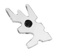 iplusmile Support de Queue de Billard Acrylique Transparent Porte-cue Réutilisable Ajustable pour Table de Billard Accessoire Pratique pour Snooker et Pool Compatible Plupart des Queues
