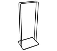 iplusmile Support de Rangement Robuste en Fer Noir pour Cintres à Vêtements, Organisateur de Penderie Moderne, Optimise l'espace Placards et Chambres, 40 Cm Amovible