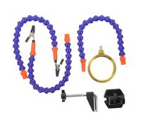 iplusmile Support de Soudage Flexible à Triple Pince avec Loupe pour Réparation Électronique et Modélisme Aérien Outil Multifonction Facile à Utiliser pour Travaux de Soudure