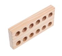 iplusmile Support de Stockage de Pinces Organisateur de Stockage d'outils Rack de Pince Outils organisateurs et Stockage Outils de Pinces à Bijoux Porte-Outil en Bois Khaki