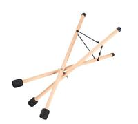 iplusmile Support de Tambour Langue Pliable Bois avec Trépied Antidérapant pour Handpan et Tongue Drum Protection Mousse Facile à Installer et Transporter