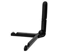 iplusmile Support Disque Vinyle Pliable Réglable Plastique pour Bureau Rangement Et Affichage Albums Noir