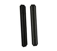 iplusmile Support Magnétique Porte Couteaux Noir Barre Aimantée pour Couteaux et Accessoires de Cuisine Installation Facile et Gain de Place Design et Sécurisé