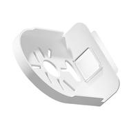 iplusmile Support Mural Adhésif sans Perçage Petite Étagère Murale Transparente en Plastique Stable pour Caméra De Sécurité Et Haut-Parleur, Montage Facile pour Salle De Bain,