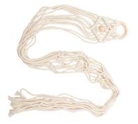 iplusmile Support Mural Macramé pour Ukulélé et Petite Guitare Corde de Coton Tissée Stable et Facile à Installer Rangement Polyvalent et Décoration Murale Créative