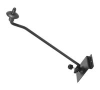 iplusmile Support Mural pour Cymbales de Batterie en Fer Noir Bras de Perche, Design Gain de Place pour Affichage en Magasin Domicile