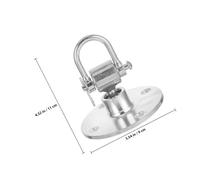 iplusmile Support Pivotant pour Poire de Vitesse Acier Inoxydable Crochet Suspendu Robuste pour Appareil de Boxe Accessoire de Fixation pour Entraînement Intensif