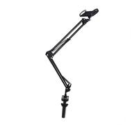 iplusmile Support Tablette Tactile à Bras Articulé Flexible Support de Bureau pour Téléphone et Tablette Clip Durable pour Visionnage Confortable