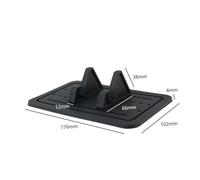 iplusmile Support Téléphone Tableau Bord Voiture Silicone Antidérapant Socle Mobile Phone Bracket Robuste et Léger pour GPS Smartphone Tablette Compatible avec Plusieurs Modèles