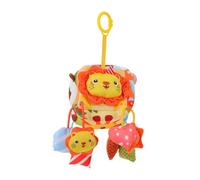 iplusmile Suspendu Garçon Fille pour Siège Auto et Berceau Hochet Sensoriel Apaisant Portable pour Confort Longue Route Couleurs et Formes Ludiques Accessoire Pratique pour Poussette et Lit