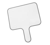 iplusmile Tableau Blanc Effaçable à Sec à Poignée Planche de Réponse Portable Double Face Petite Ardoise de Score pour Jeux et Classe Paddle de Réponse et Léger