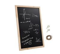 iplusmile Tableau Craie Mural Bois Écriture Lisse Effaçable à Sec Style pour Cuisine Bureau Décoration Suspendue