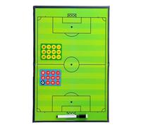 iplusmile Tableau de Football Magnétique et Aimants avec Marqueur Effaçable à Sec pour Entraînement en Pvc Léger et Pliable et Conseils D'entraîneurs