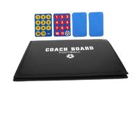 iplusmile Tableau de Football Pliable Magnétique avec Marqueur Effaçable et Zippé Planche Portable pour Entraînement et